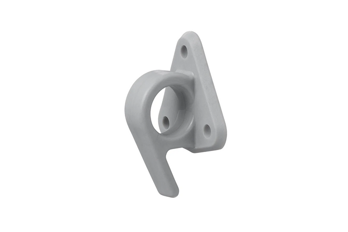 ProPlus 342157V01 plastkrok på siden med malje for feste av presenning og tilhengertaustropper