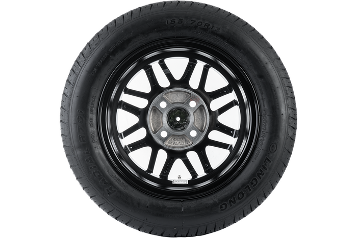 Tilhengerhjul LINGLONG DEKK 155/70 R13 75N ALU UNITRAILER FELG 4Jx13" 4x100 ET:30