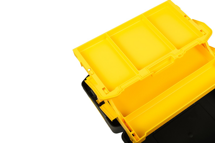 STANLEY Verktøykasse med 3 hyller, 490 x 290 x 250 mm, 24 l