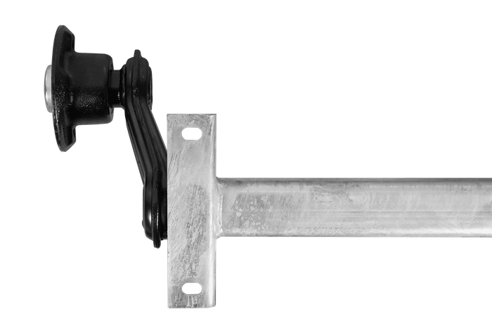 KNOTT VG7-L ubremset aksel for tilhenger 750kg 1070mm 1370mm 4x100