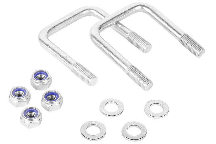 Grå bunnkjølvals med RKZ/P-feste