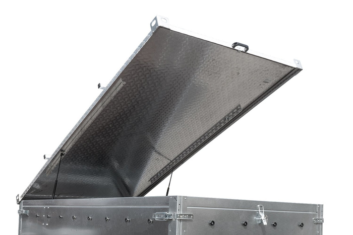 UNITRAILER HAGETRAILER 264 KIPP tilhengertrekk med sylindere / nøkkellås