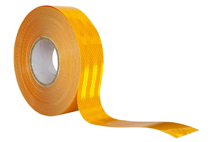 Konturkonturtape, oransje, 1 meter