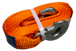 OUTLET Slepetau med kroker UNITRAILER slepestropp 4,5m/50mm/5t oransje
