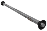KNOTT VR7 ubremset stiv aksel med fjær for tilhenger 750 kg 1480 mm 1820 mm 4x100