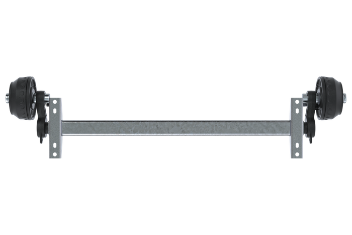 KNOTT VGB15M/MV bremseaksel for tilhenger / bergingsbil 1500kg 1450mm 1950mm 5x112