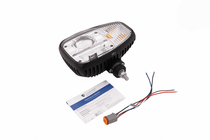 TT Technology TT.16611-L LED-frontlykt 3 funksjoner 23xLED 2350lm venstre for JCB/Cat/Manitou/Volvo/Terex