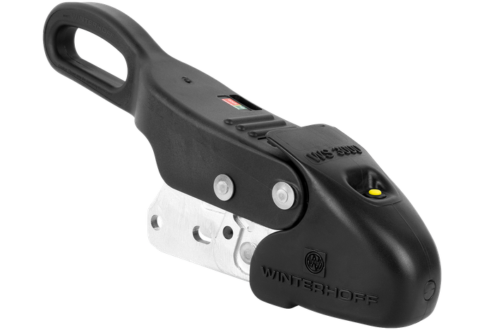 WINTERHOFF WS3000 kulefeste med stabilisator for en 3000 kg tilhenger med 35-50 mm rørdrag, støpejern