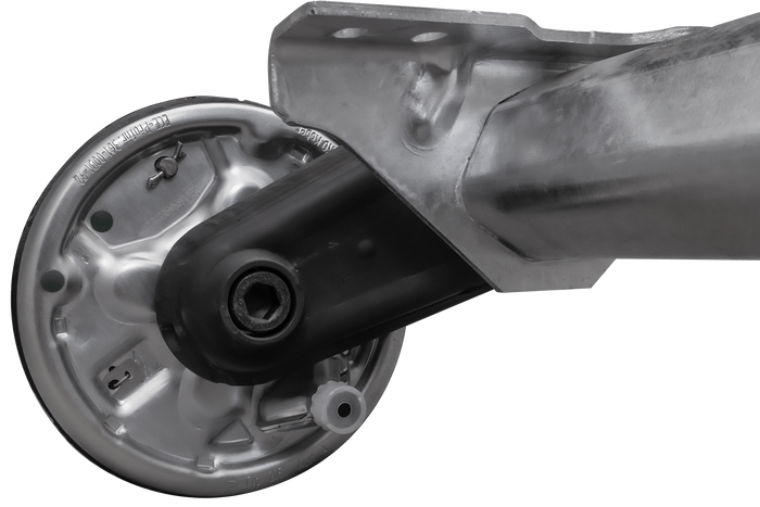 AL-KO COMPACT bremseaksel for tilhenger / bergingsbil 1500kg 1300mm 1750mm 5x112