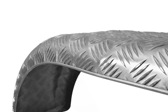 Tandemskjerm for tilhenger 13-14" DOMAR D29300 flat hjulkasse 1500/240 mm