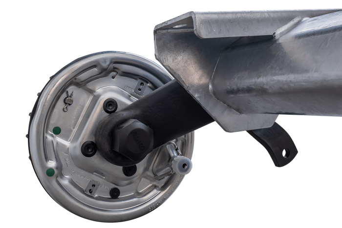 AL-KO EURO bremset aksel for båthenger 1800kg 1645/1755mm 2230mm 5x112