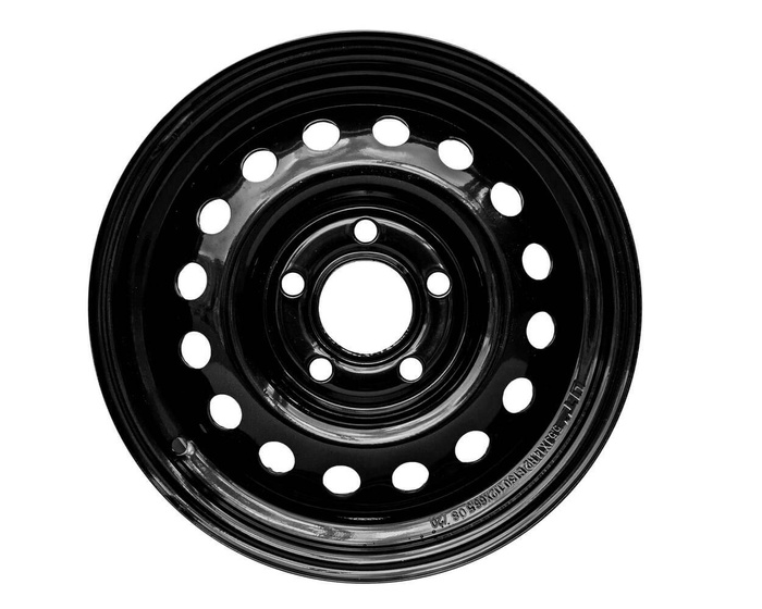 Stålfelg UNITRAILER henger svart 5,5Jx14"H2 5x112 ET:30