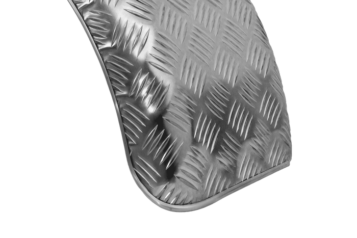 Tandemskjerm for tilhenger 13-14" DOMAR D29300 flat hjulkasse 1500/240 mm