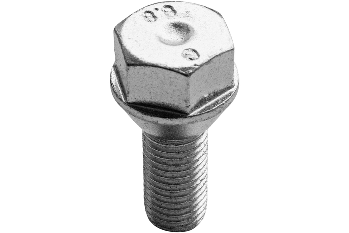 Sett med 8 koniske skruer med flens for ubremset aksel opp til 750 kg