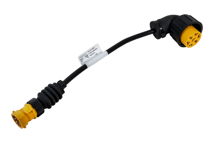 Bajonettadapter 5-pinners / vinklet kontakt ASS2 7-pinners ASPÖCK venstre adapter