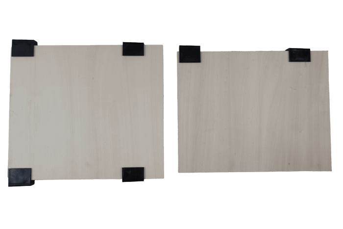 Sett med to hyller til DAKEN ARKA 81209 verktøykasse, rom 430x380mm og 430x340mm