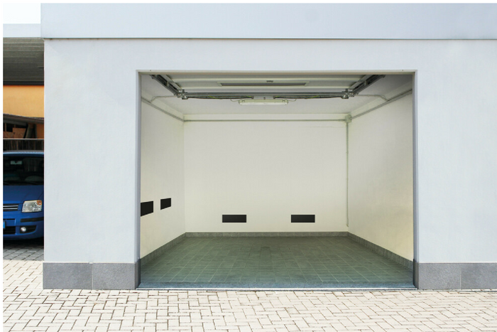 Sett med fire beskyttende veggpaneler til LAMPA Premium garasje 40x15cm