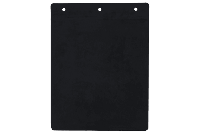 UNITRAILER gummiskjerm, bøyd skjermdeksel, 217/280mm