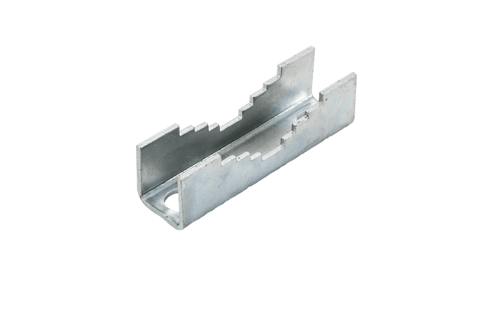 Dromet takket kobling for M10x53 klemme