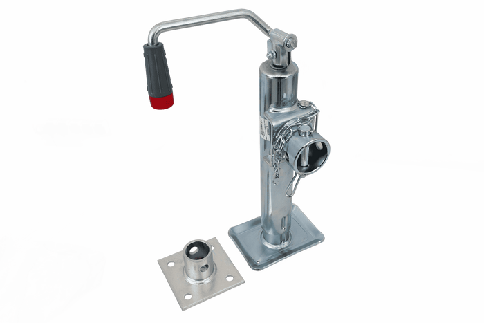 Komplett sveivstøtte S.170033 + adapter S.29317 SIMOL for 1300 kg tilhenger