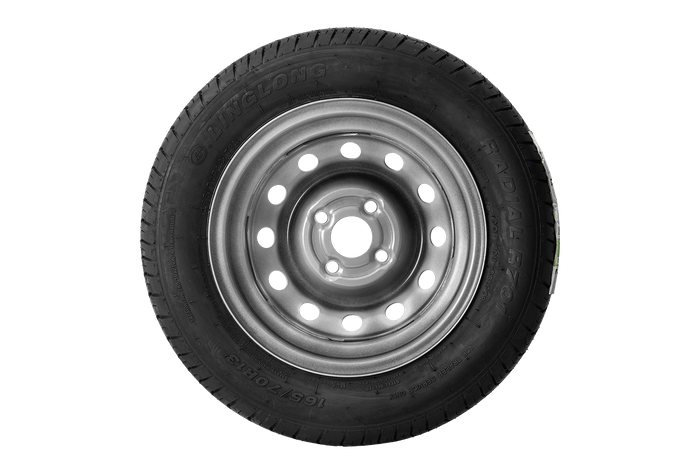 Komplett hjul DEKK LINGLONG 165/70 R13 79N FELG UNITRAILER 4Jx13"H2 4x100 ET:30