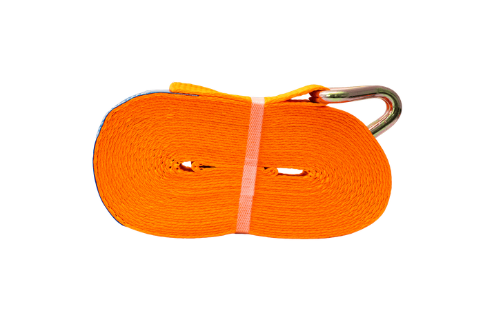 UNITRAILER ERGO 12m/50mm/5t oransje transportbånd med strammer