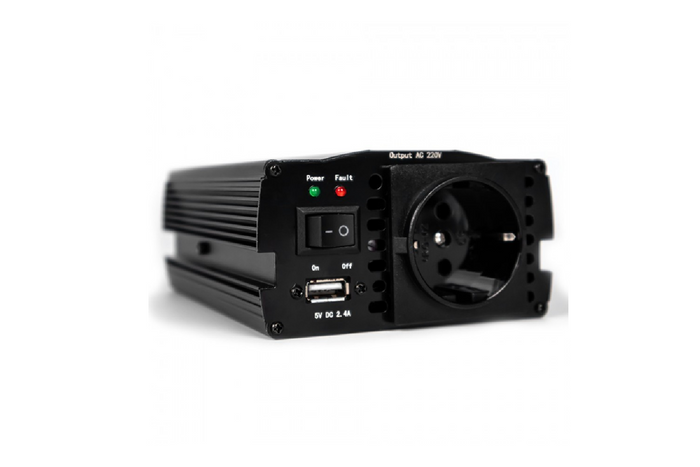 Spenningsomformer 12V/230V (600/1200W) KAMAR E1924