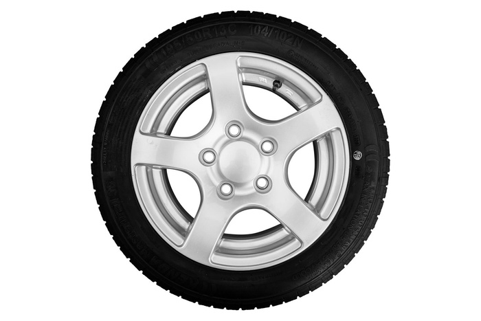 Forsterket hjul for tilhenger KENDA DEKK 195/50 R13C 104/102N STARCO ALU FELGER 6Jx13"H2 5x112 ET:30