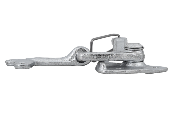 Høyre sidekobling med WINTERHOFF WV 10-R + WVG 10-A feste, komplett tilhengersidelukking