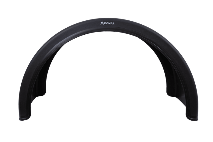 Dobbelskjerm for tilhenger 19,5-22,5" DOMAR DK1540 hjulbue 1100/550 mm