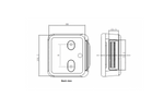 KAMAR L1070-C baklykt 3 funksjoner universal