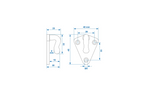 ProPlus 342151 sidekrok for feste av presenning, tilhengertaustropper