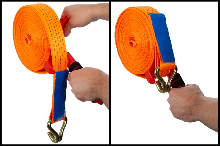 Transportbeltetrekker opruller