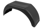 Tilhengerskjerm 14-15" DOMAR D20125 flat hjulbue 680/220mm