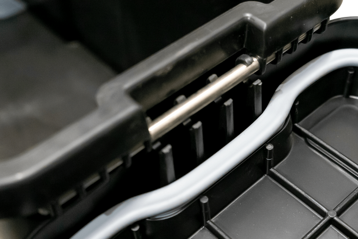 UTSLUKK Verktøykasse DAKEN 82201 BLACKIT 550x250x295mm 23l