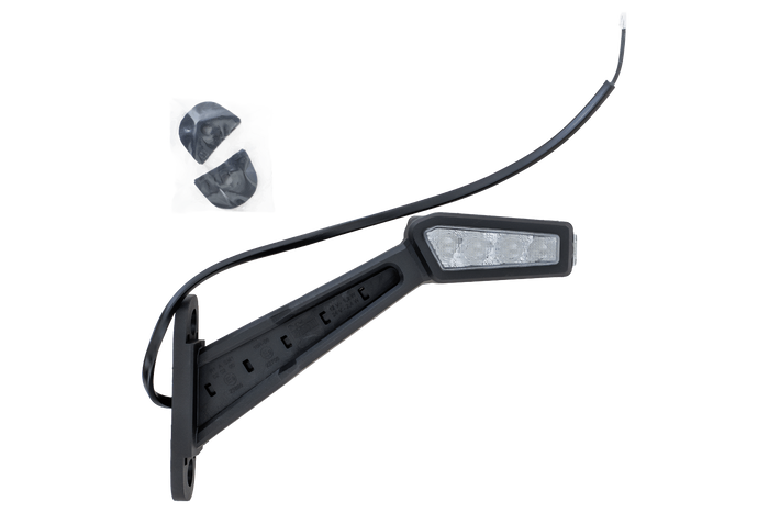 FRISTOM FT-146 LED venstre markeringslampe på gummiarm