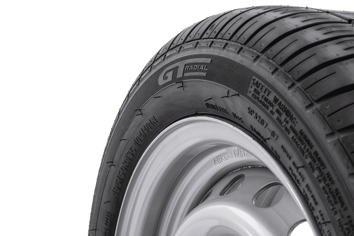 Forsterket hjul til henger TIRE GT Radial 195/50 R13C 104/101N FELG KENDA 6Jx13"H2 5x112 ET:30