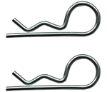 Et sett med sikkerhetsnåler for DROMET landbruksnåler, sikkerhetsnåler, 3 mm 