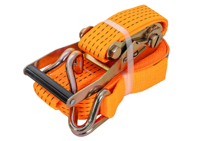 UNITRAILER 8m/50mm/5t oransje transportbånd med strammer