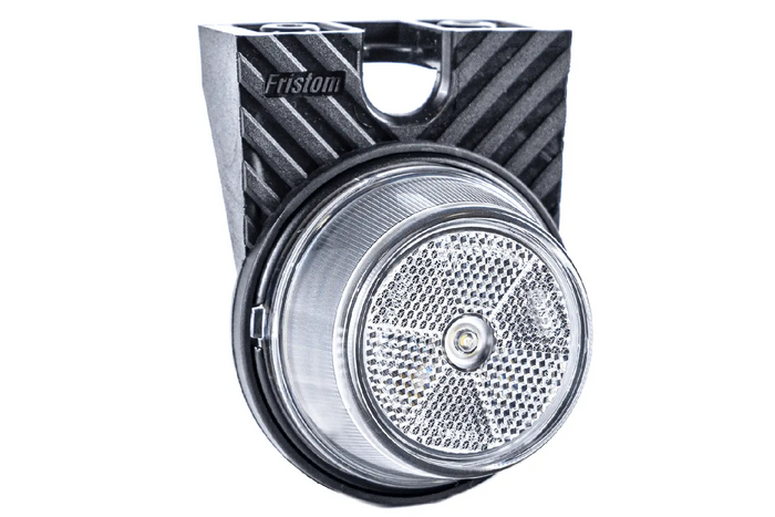 FRISTOM FT-059 LED hvit universalmarkeringslampe med vinkelfeste