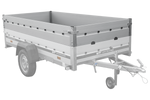BIS aluminiumsider for UNITRAILER GARDEN 264 KIPP ALU og 264/2 KIPP ALU tilhengere