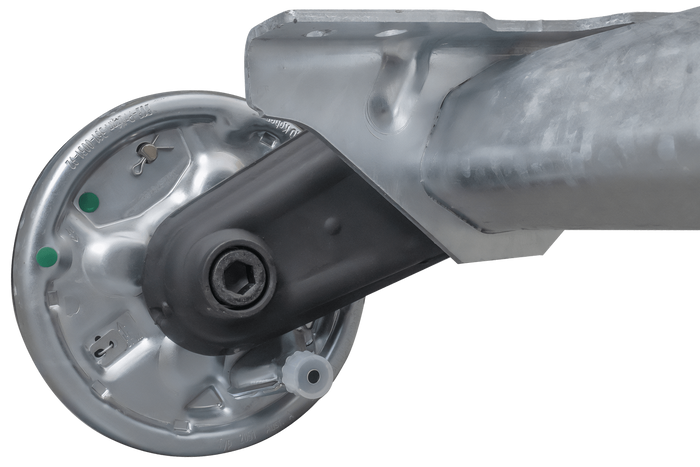 AL-KO COMPACT bremseaksel for tilhenger / bergingsbil 1350kg 1900mm 2350mm 5x112