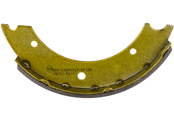 Bremsesko for KNOTT 250x40 aksler med et sett fjærer, med en strammer