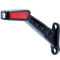 FRISTOM FT-146 LED venstre markeringslampe på gummiarm