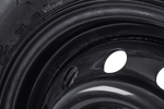 OUTLET Tilhengerhjul DEKK LINGLONG 155/70 R13 75N FELG UNITRAILER svart 4Jx13" 4x100 ET:30