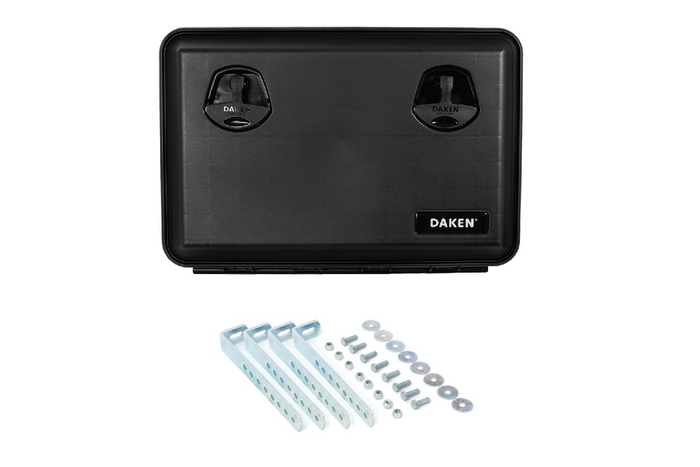 DAKEN 81104 JUST verktøykasse 600x415x460mm 70l med monteringsbraketter