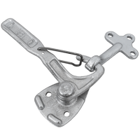 Venstre sidekobling med WINTERHOFF WV 10-L + WVG 10-A feste, komplett tilhengersidelukking