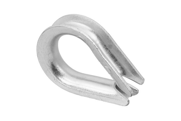 DROMET KU.8 tau fingerbøll stål hjerteskjell 8mm