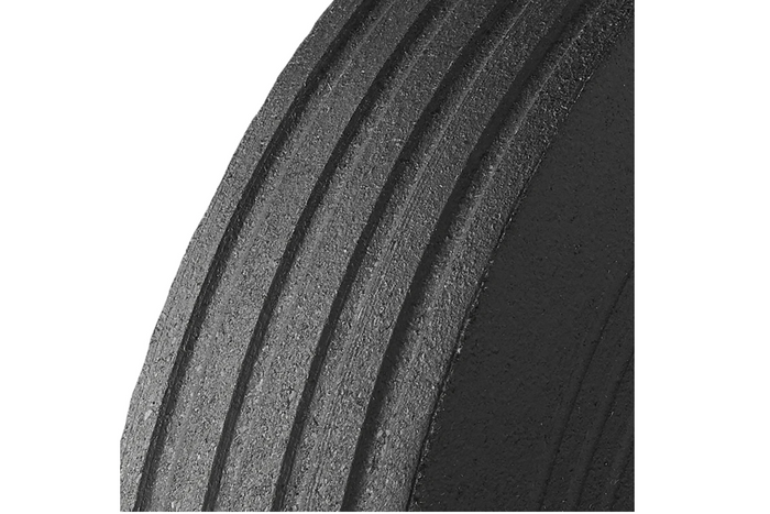 Reservehjul til ProPlus 341540 solid gummistøttehjul 200x50mm