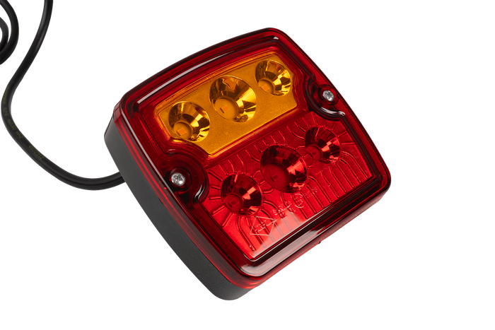 HORPOL LZD 967 LED-baklys 3 funksjoner universal